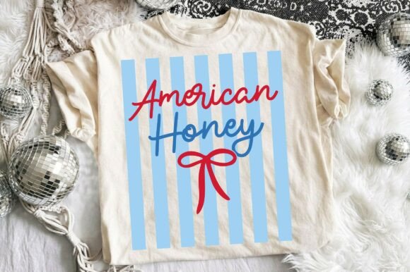 American Honey SVG, Patriotic Americana