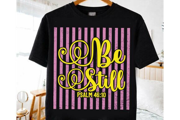 Be Still PNG, Faith SVG, Religious