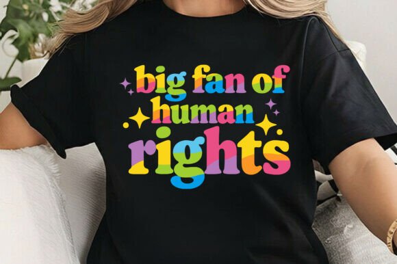 Big Fan of Human Rights PNG SVG