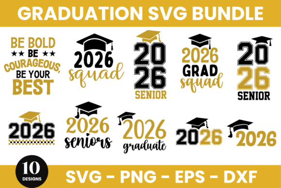 Graduation 2026 SVG Bundle - 1