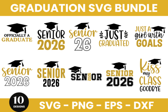 Graduation 2026 SVG Bundle - 4