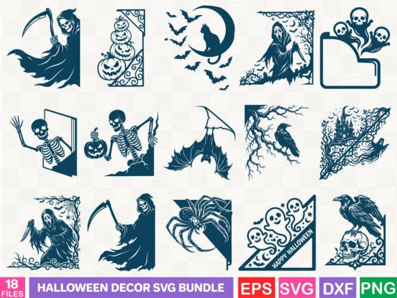 Halloween Decor SVG Bundle
