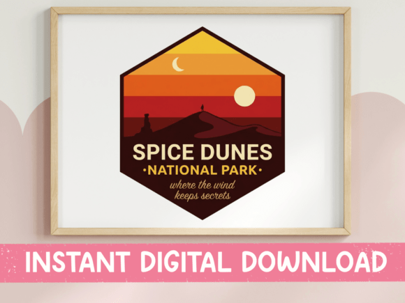 Spice Dunes National Park Travel SVG