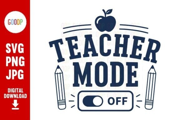 Teacher Mode Off SVG