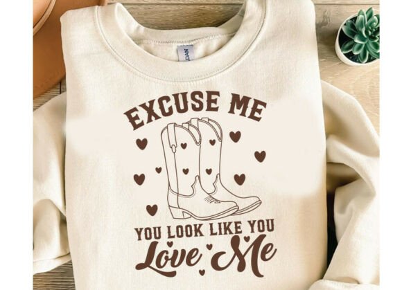 Western SVG Excuse Me You Look Like You